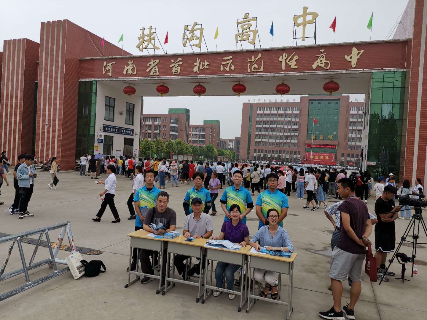 信息工程学院到扶沟县高级中学,兰考第二高级中学优质